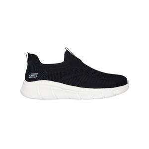 Tenis Skechers Bobs B Flex Mujer Color Negro Blanco