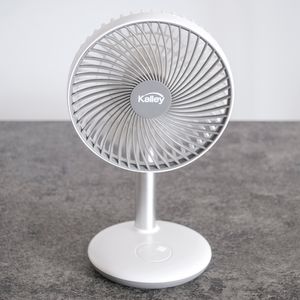 Ventilador Recargable de Mesa Kalley K-M6B Blanco 5W / 4000 mAh