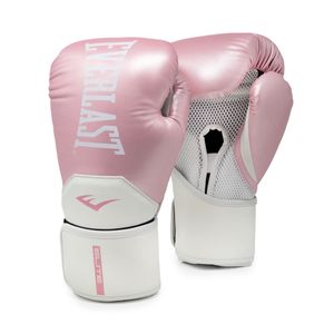 Guante De Boxeo Elite 2 Everlast 8oz Rosado Blanco