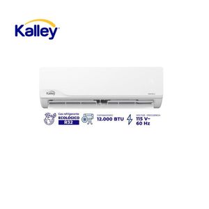 Aire Acondicionado Kalley Inverter 12000 BTU 115V R32 Split Frío