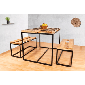 Comedor Palet - Estibas - Estructura En Acero Promo