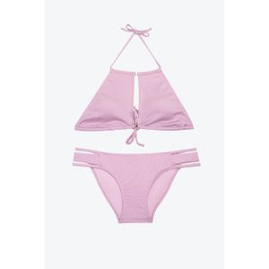 Vestido de baño tipo bikini en microfibra