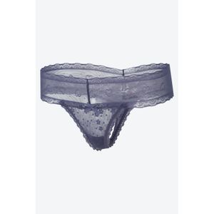 Brasilera paquete x5 confeccionado en encaje