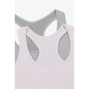 Top para niña con tecnología sin costuras paquete x2