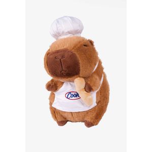 Peluche de capibara chef