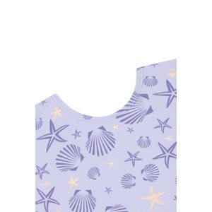 Vestido de baño entero en microfibra para niña