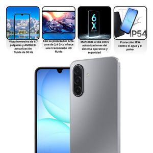 Samsung Galaxy A17 4G De 128GB/6GB RAM - Gris