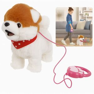 Perro Peluche Interactivo Repite Voz Correa Juguete Niños