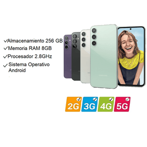 Celular Samsung S23 FE 5G 256GB 8GB Púrpura