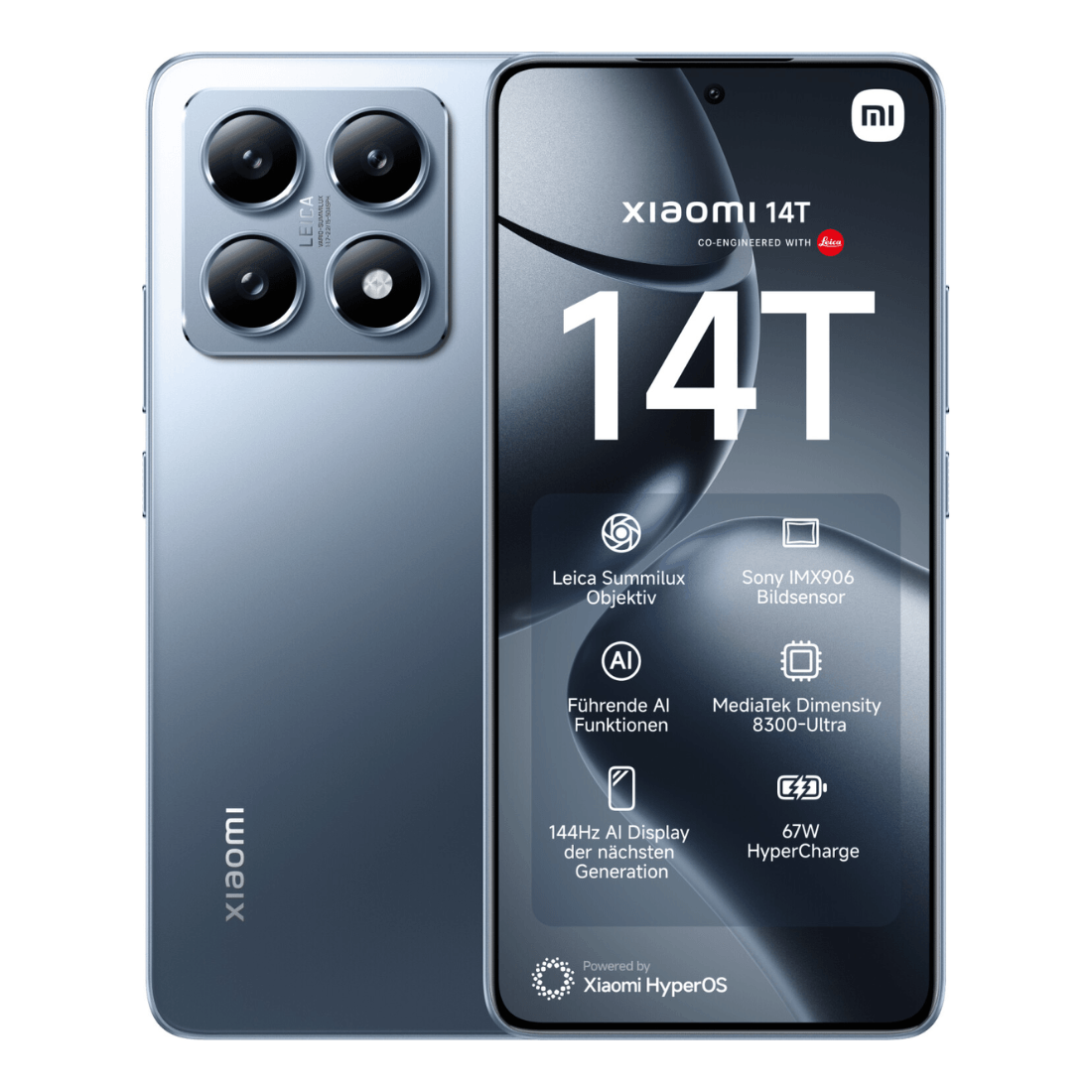 Celular Xiaomi 14T Pro 12+512GB Titan Blue - Agaval