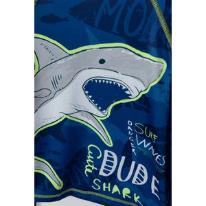 Camiseta de baño Mic manga larga azul para niño