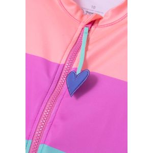 Vestido de baño Mic con cierre multicolor para niña