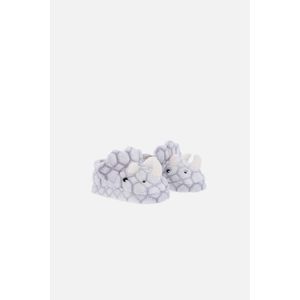 Pantuflas de Mic cerradas gris  para niño