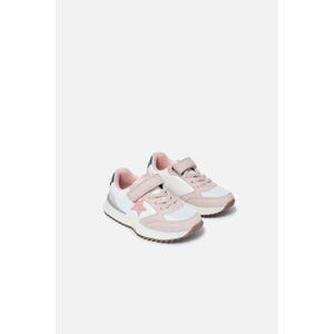 Tenis de LittleMic blanco y rosado para niña