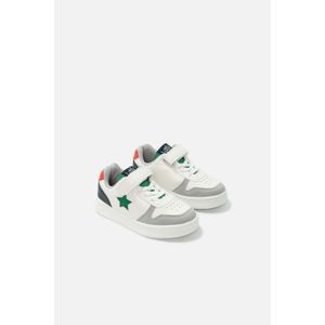 Tenis de LittleMic blancos y grises para niño