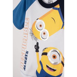 Camiseta de  Minions multicolor manga corta para niño 2T a 5T