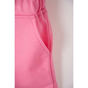 Short de mic con cordón rosado para niña