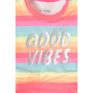 Conjunto de baño Mic manga larga multicolor para niña