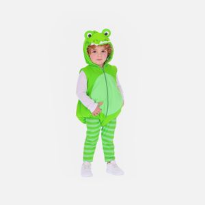 Conjunto LittleMic X3 prendas verde para bebé niño