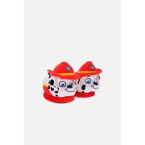 Pantuflas de Paw Patrol cerradas rojo y blanco para niño