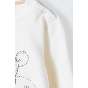 Conjunto de Winnie The Pooh con pantalón marfil para bebé niña