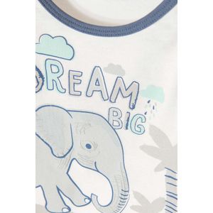 Pijama LittleMic con pantalón largo  multicolor para bebé niño