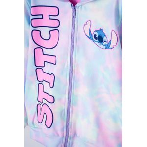 Buzo de Stitch abierto multicolor para niña