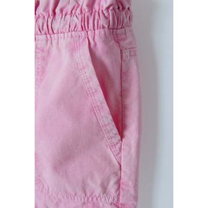 Short de Mic con cordón rosado para niña