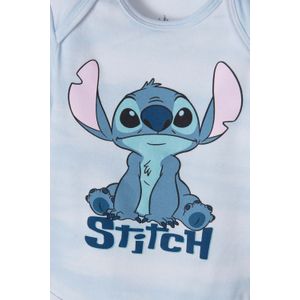 Body de Lilo y Stitch azul manga corta para bebé género neutro
