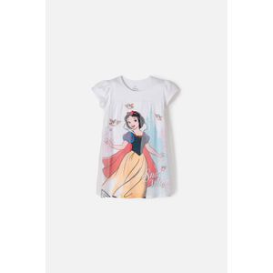Pijama de Blancanieves blanca tipo batola para niña 2T a 5T