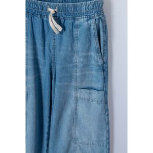 Jean de Mic amplio azul indigo para niña