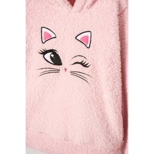 Buzo de Mic con capucha rosa para niña