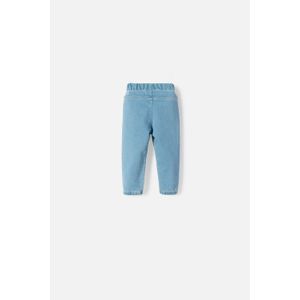 Jogger de Littlemic cintura elastica azul para bebé niña