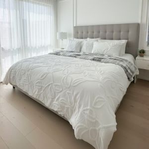 Funda Duvet Harmony Leaf – Blanco