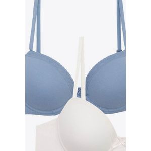 Brasier en algodón para adolecentes paquete x2