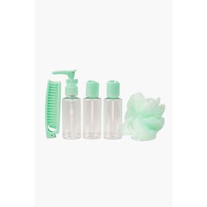 Set de botellas para viaje reutilizables x7 unidades