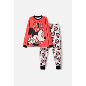 Pijama de Minnie Mouse pantalón largo multicolor para niña