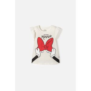 Camiseta de Minnie Mouse manga corta multicolor para niña