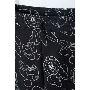 Conjunto de Minnie Mouse negro para niña