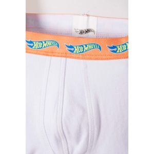Pack X2 boxer de Hot Wheels naranjado y blanco para niño 2T a 6T