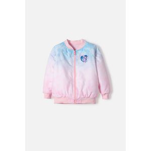 Chaqueta de Stitch con cierre multicolor para niña 2T a 5T