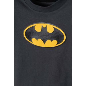 Camiseta de Batman manga corta negro para niño 2T a 5T