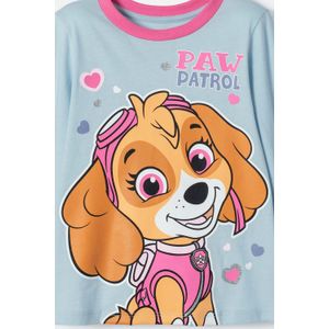 Pijama de Paw Patrol manga larga multicolor para niña 2T a 5T