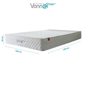 Colchón Vonnel Doble (140 X 190 Cm ) Moon