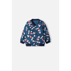Chaqueta de Mickey Mouse con cierre azul para bebé niño