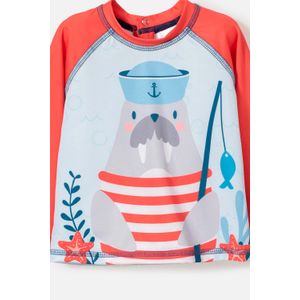 Conjunto de Baño Littlemic con sombrero multicolor para bebé niña