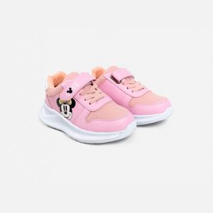 Tenis de Minnie Mouse rosados para niña