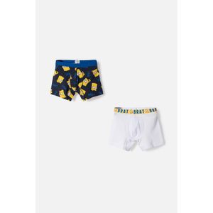 Pack X2 Boxer de los Simpsons multicolor para niño