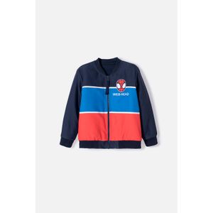Chaqueta de Spider-man con cierre multicolor para niño 2T a 6T