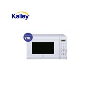 Microondas Kalley 20 Litros Digital Blanco con Panel Táctil